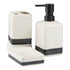 Ceramic Bathroom Set of 3 with Soap Dispenser (10718)