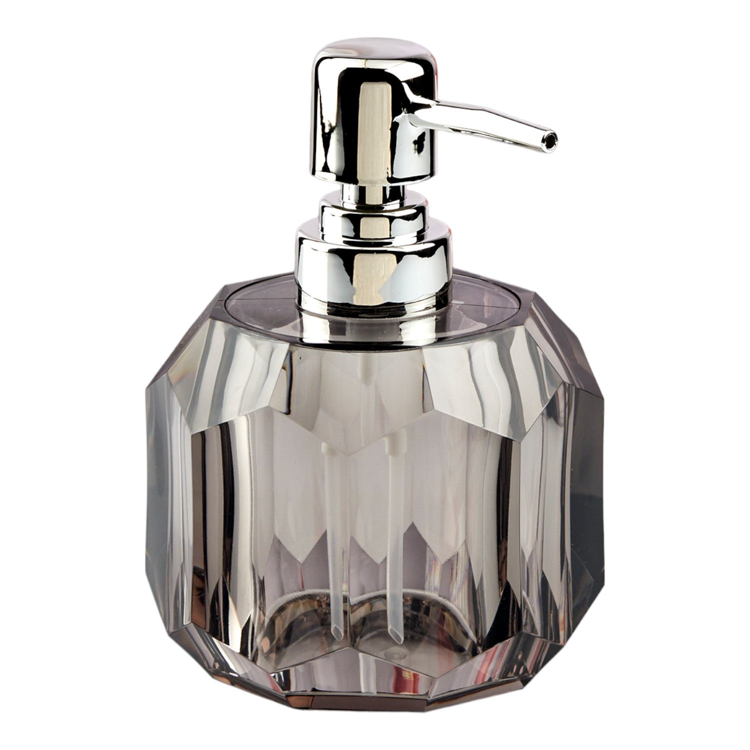 Kookee Acrylic Soap Dispensers, Grey, ART10731