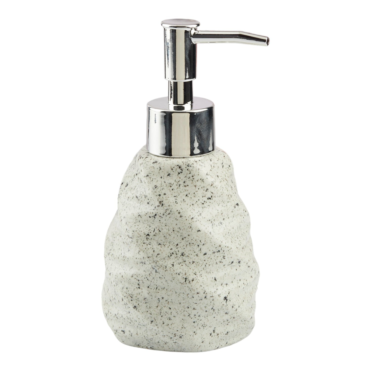 Ceramic Soap Dispenser for handwash for Bathroom, White, (Set of 1) (10738)