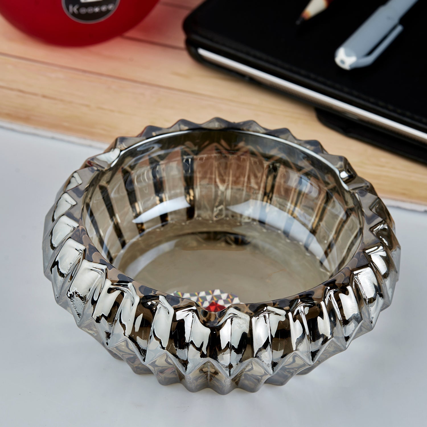 Glass Ashtray for Cigarettes (10744)