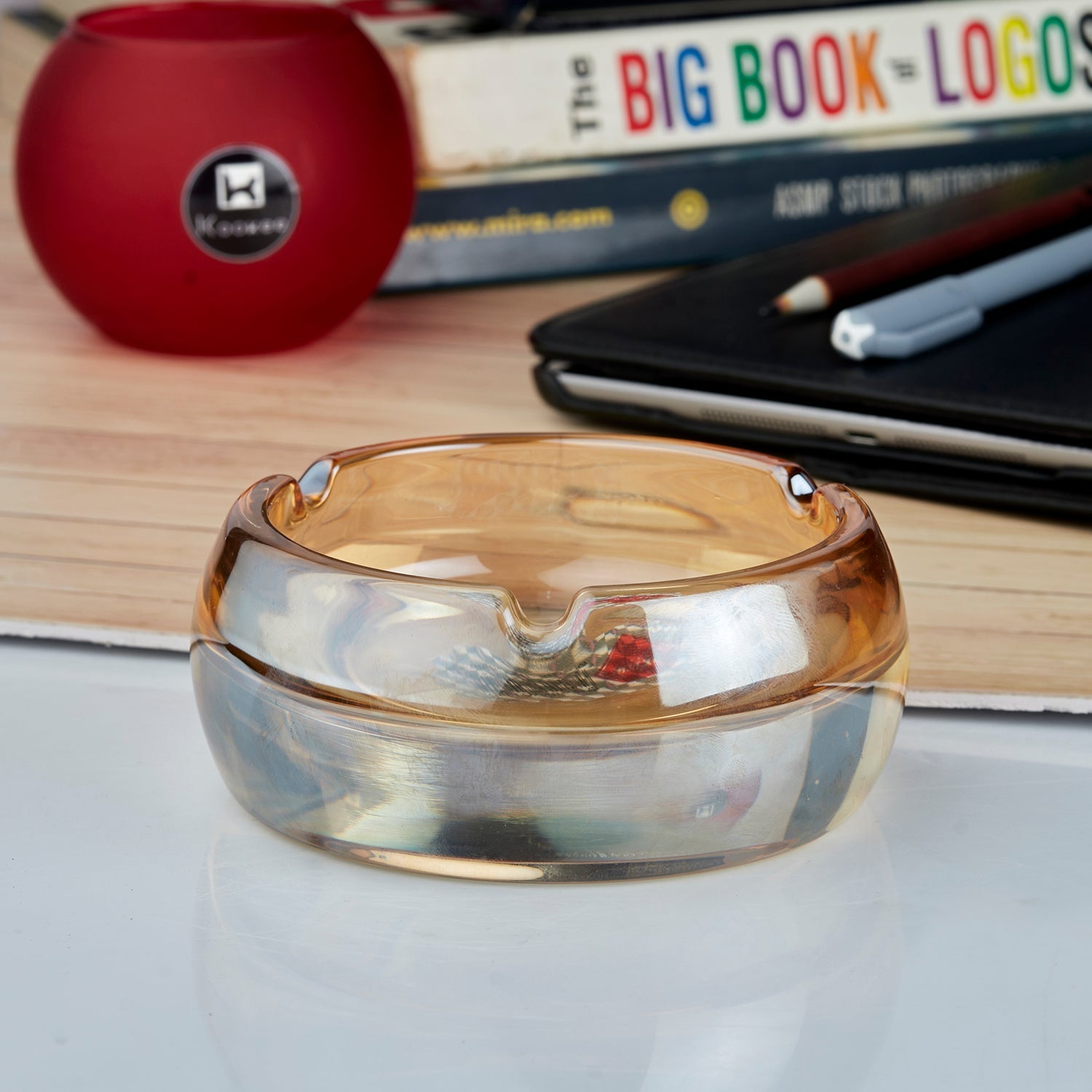 Glass Ashtray for Cigarettes (10746)