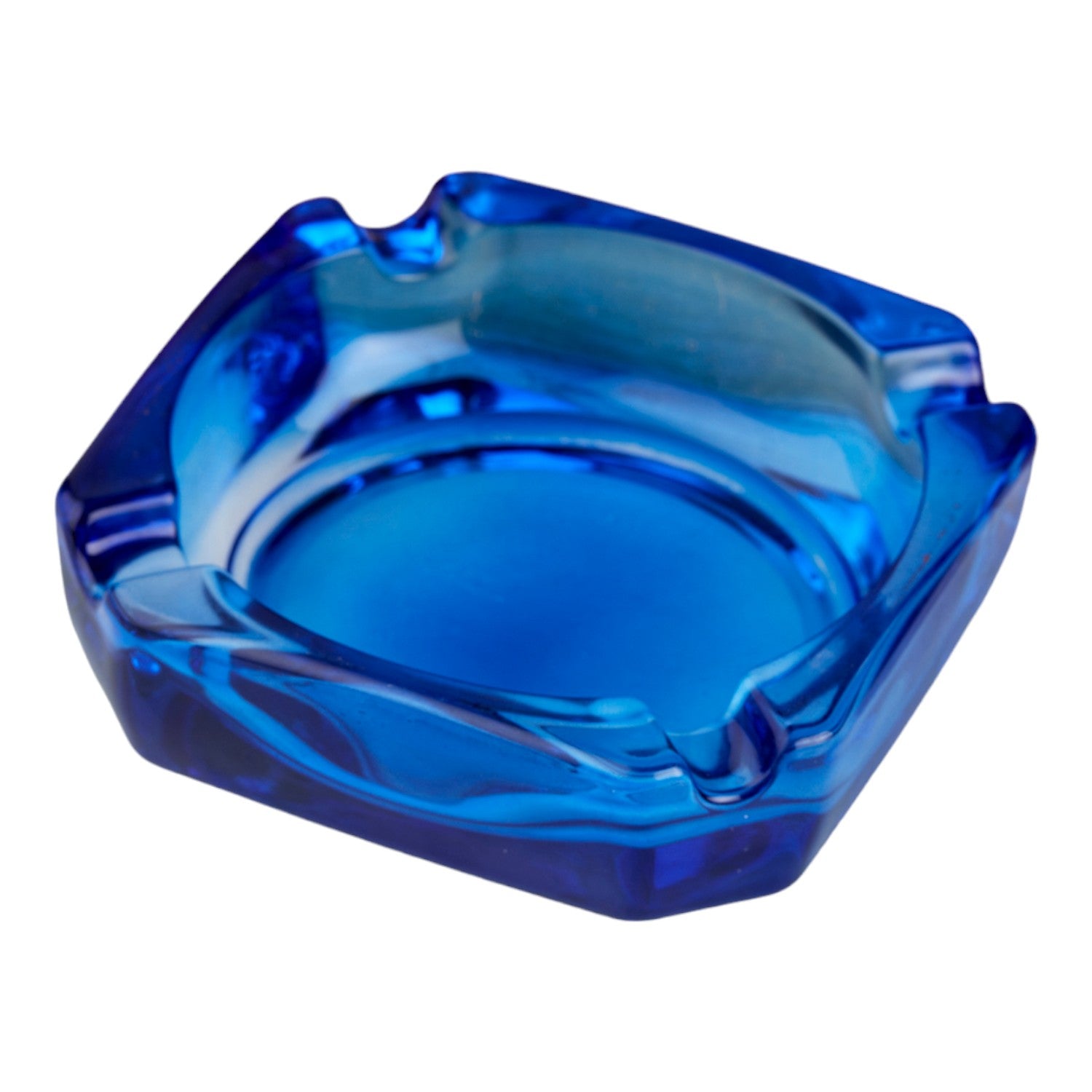 Kookee Glass Ashtrays, Blue, ART10749