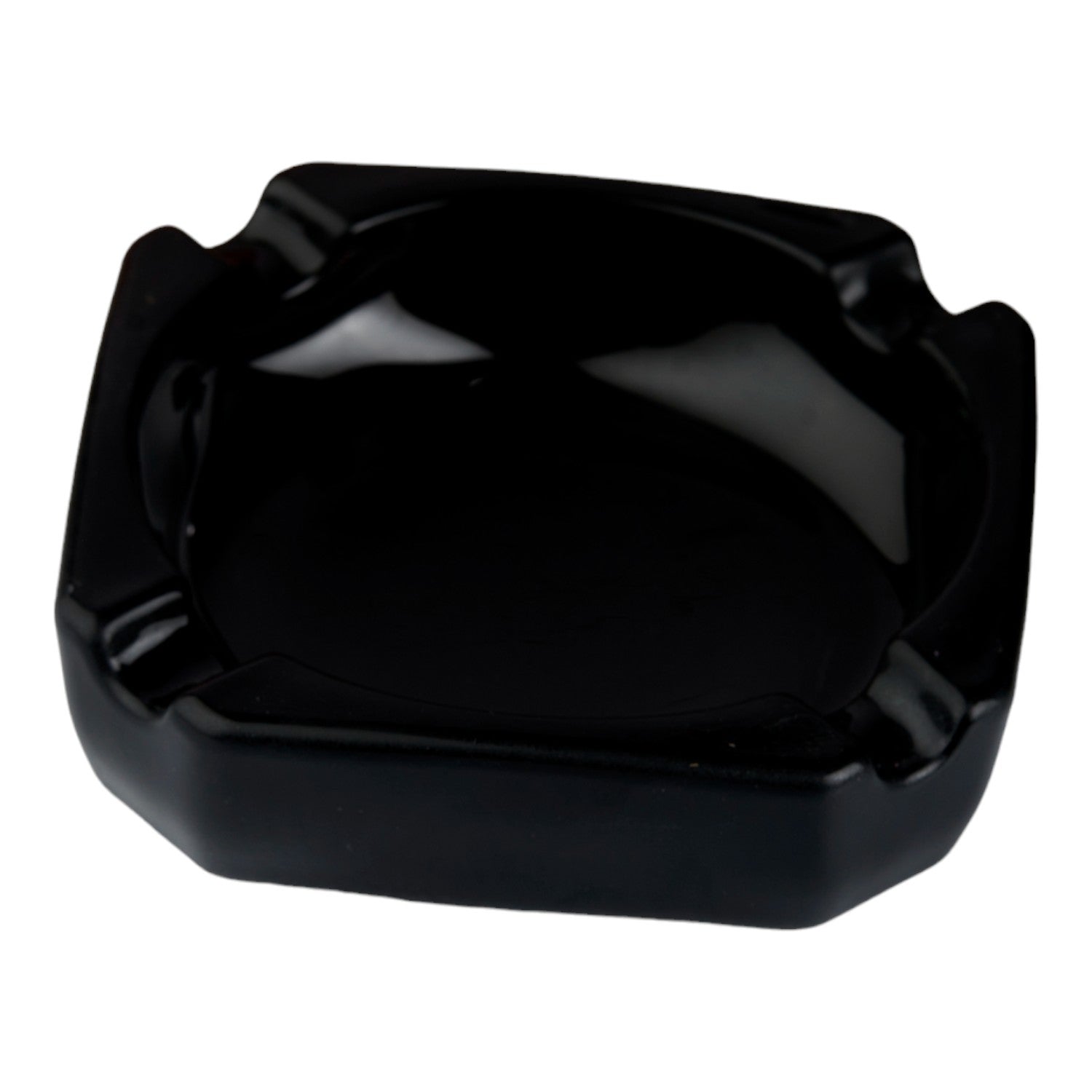 Kookee Glass Ashtrays, Black, ART10751