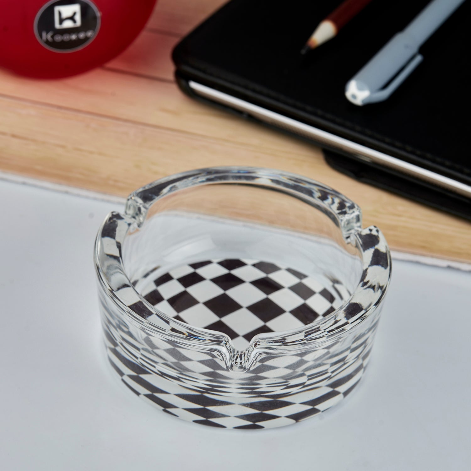 Glass Ashtray for Cigarettes (10763)