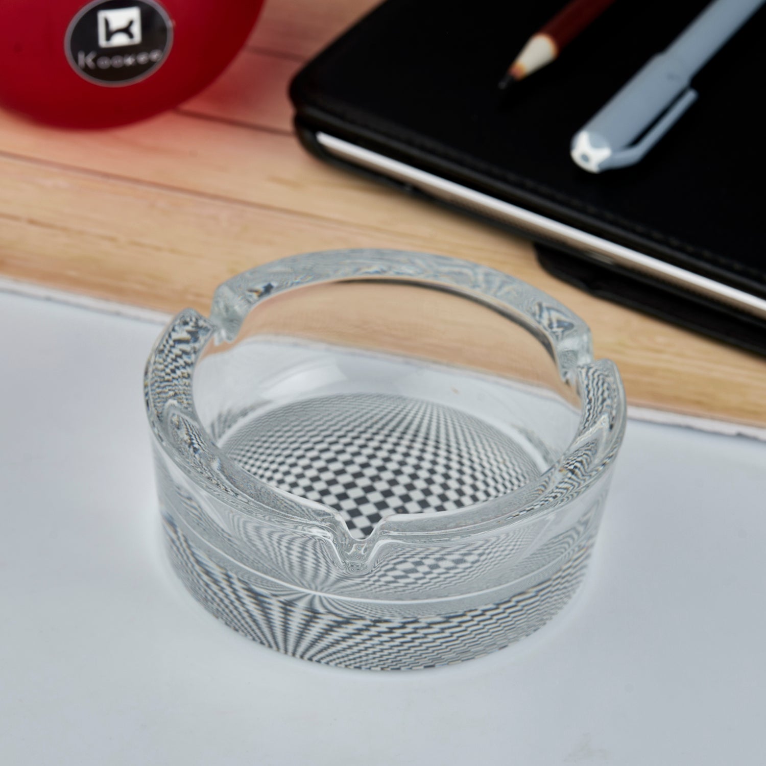 Glass Ashtray for Cigarettes (10763)