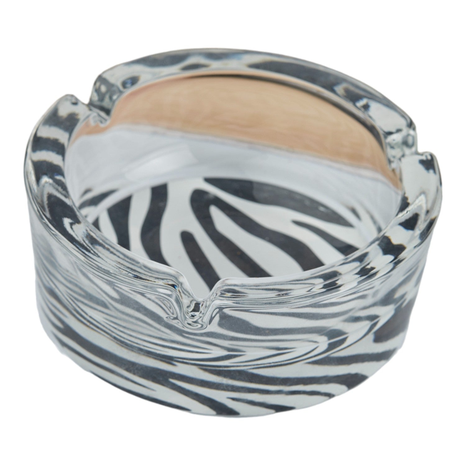 Kookee Glass Ashtrays, Transparent, ART10765