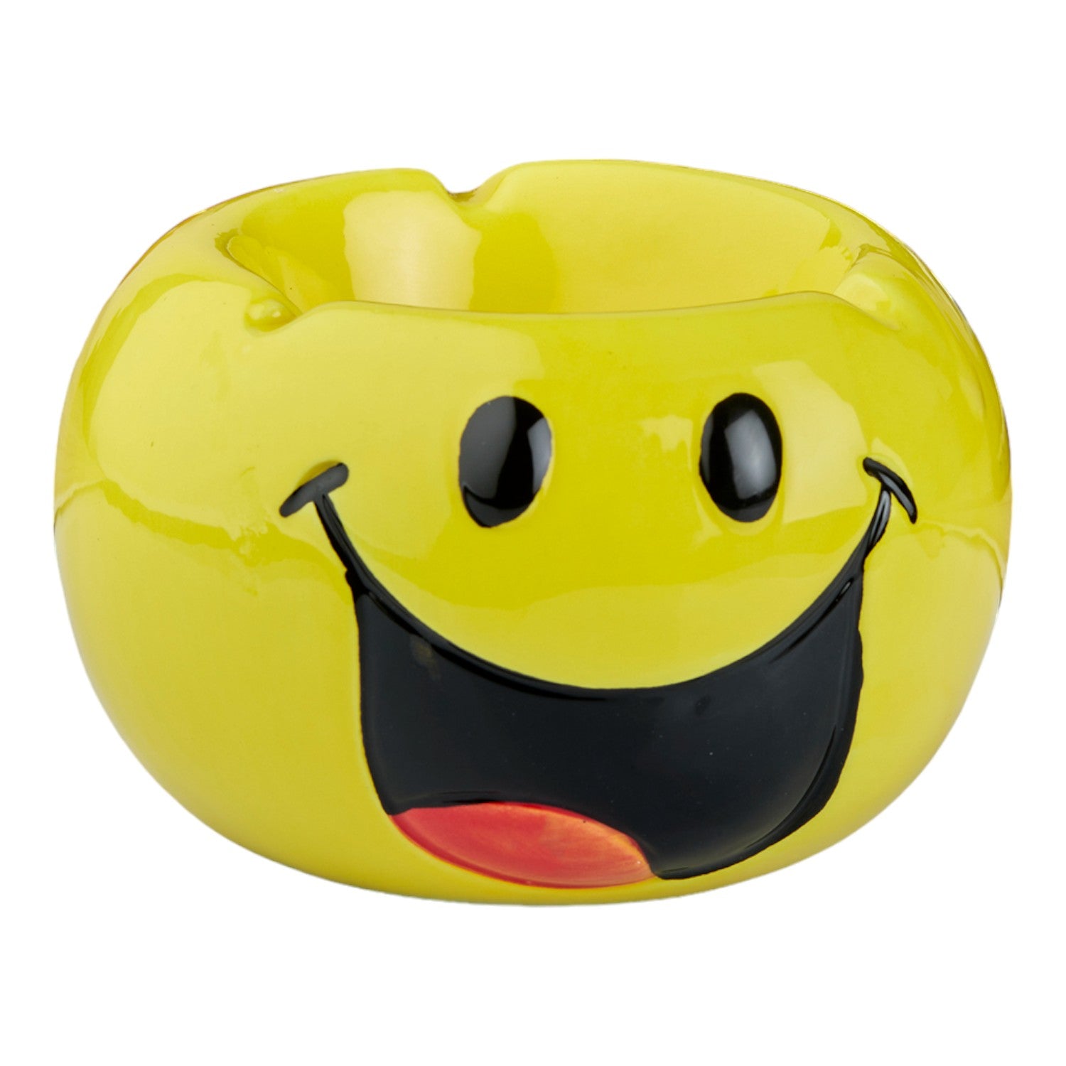 Kookee Ceramic Ashtrays, Yellow, ART10776