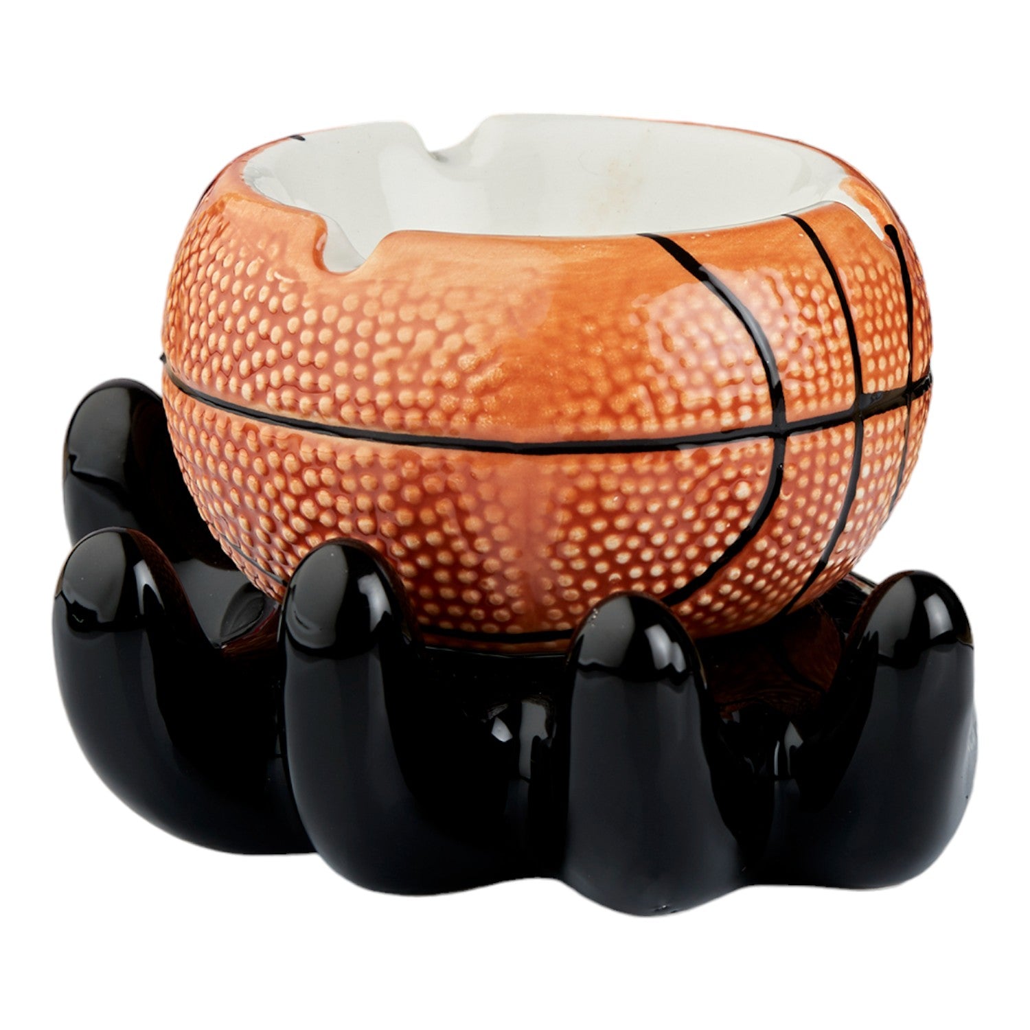 Kookee Ceramic Ashtrays, Orange, ART10782