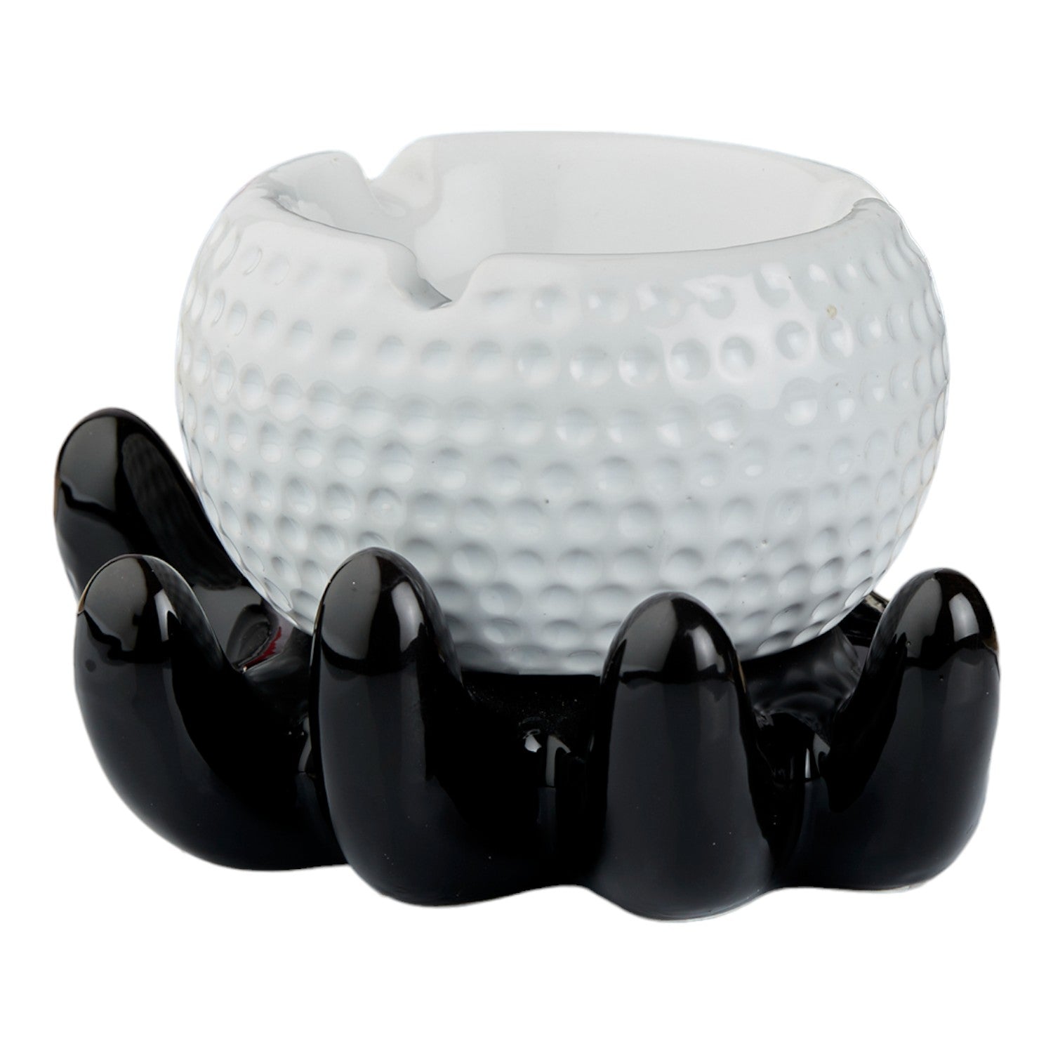 Kookee Ceramic Ashtrays, White, ART10784