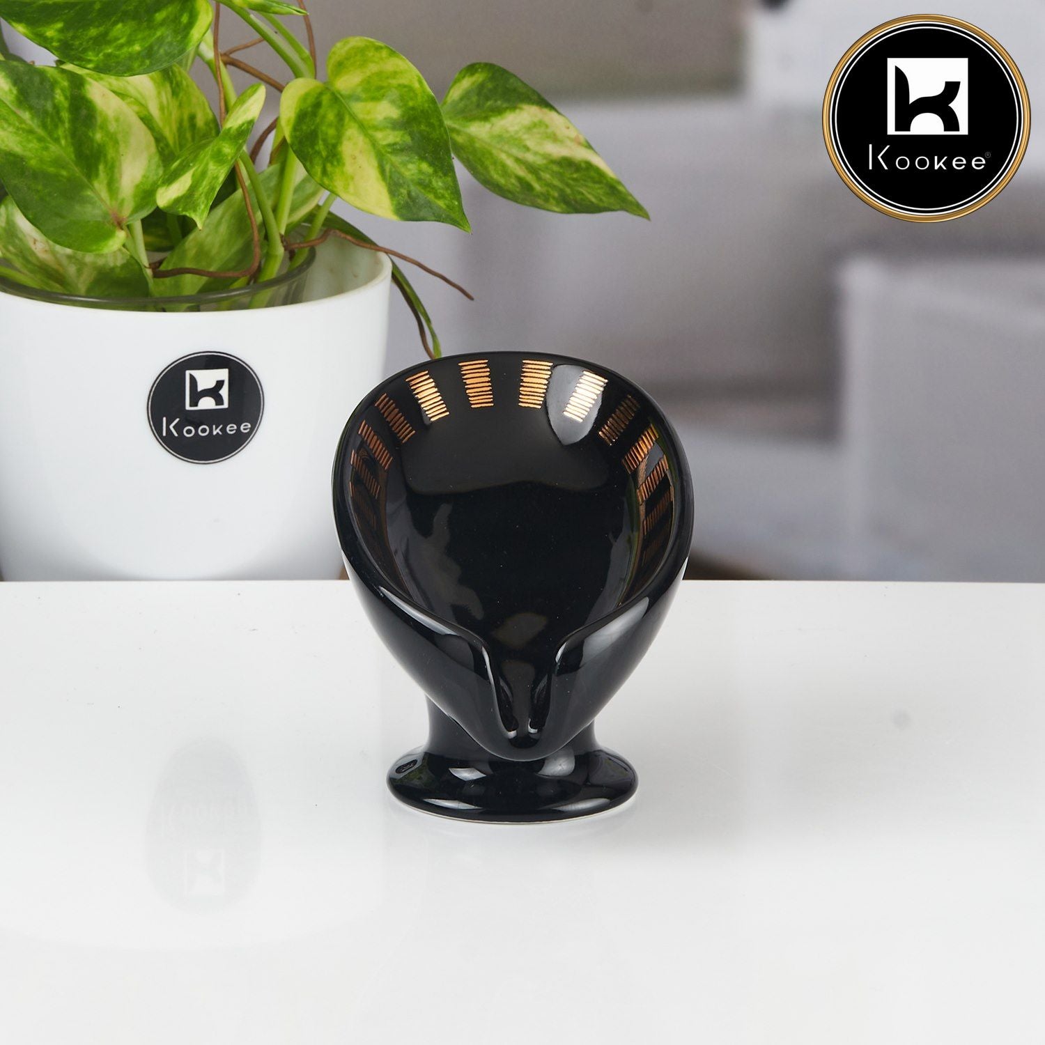 Kookee Soap Holders, Black, ART11166