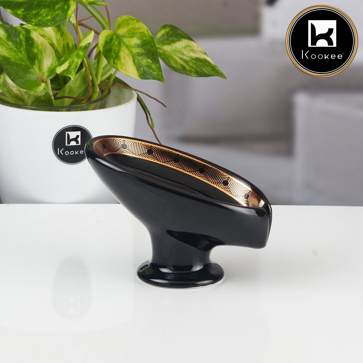 Kookee Soap Holders, Black, ART11167