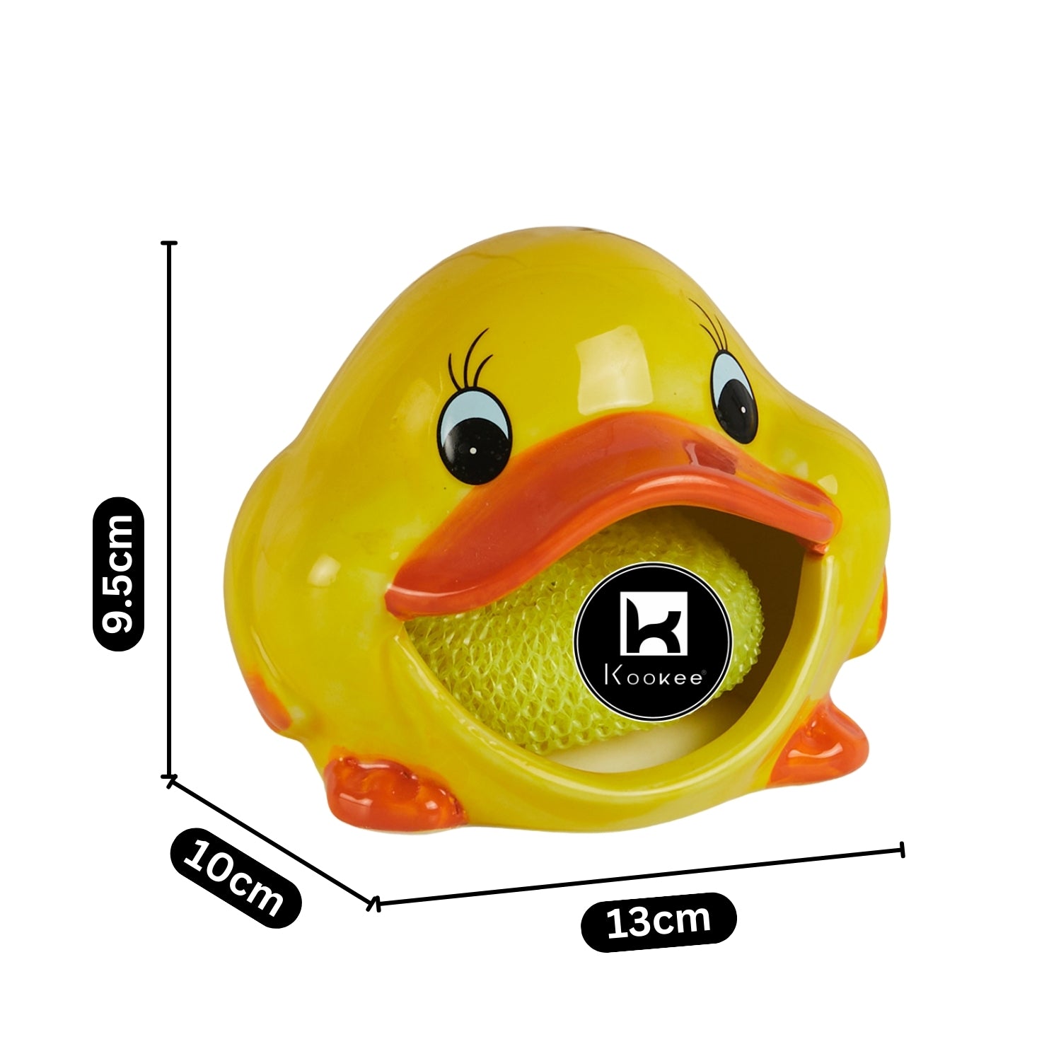 Kookee Soap Holders, Yellow, ART11187