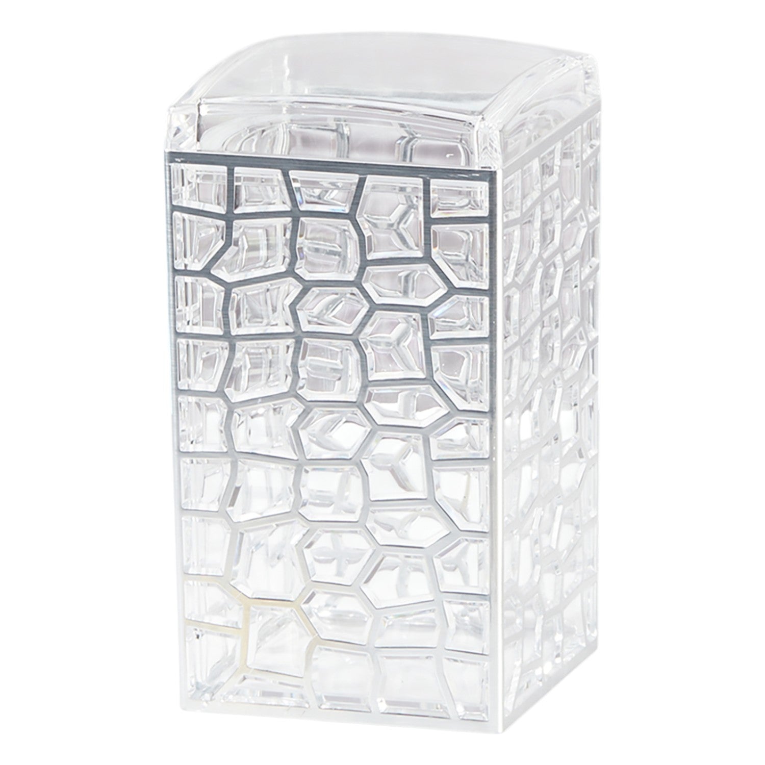Kookee Canister Jars (Acrylic), Silver, ART11198