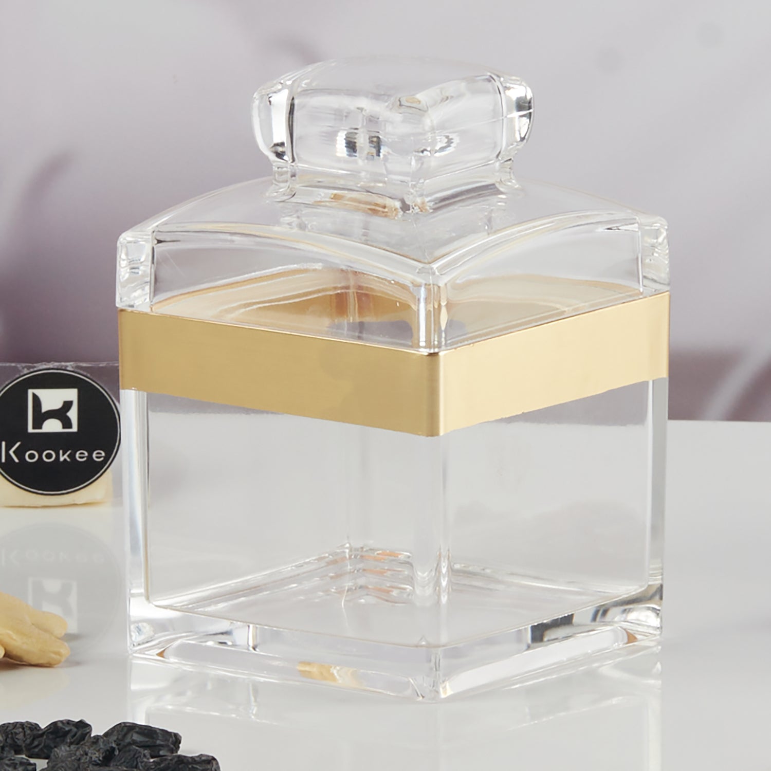 Acrylic Airtight Canister Jar & Container for Kitchen (Pack of 1) (11209)