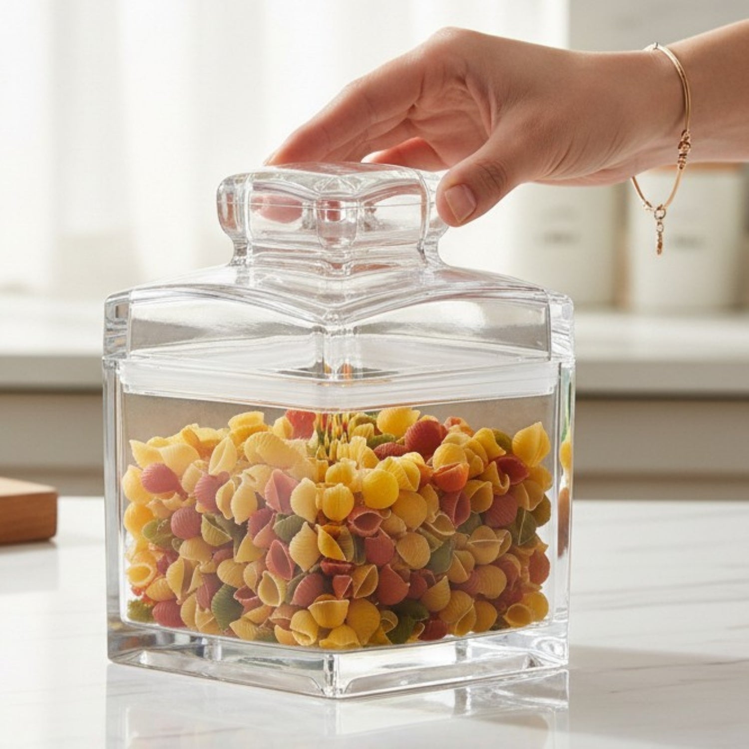 Canister Jars (Acrylic), Transparent, ART11222