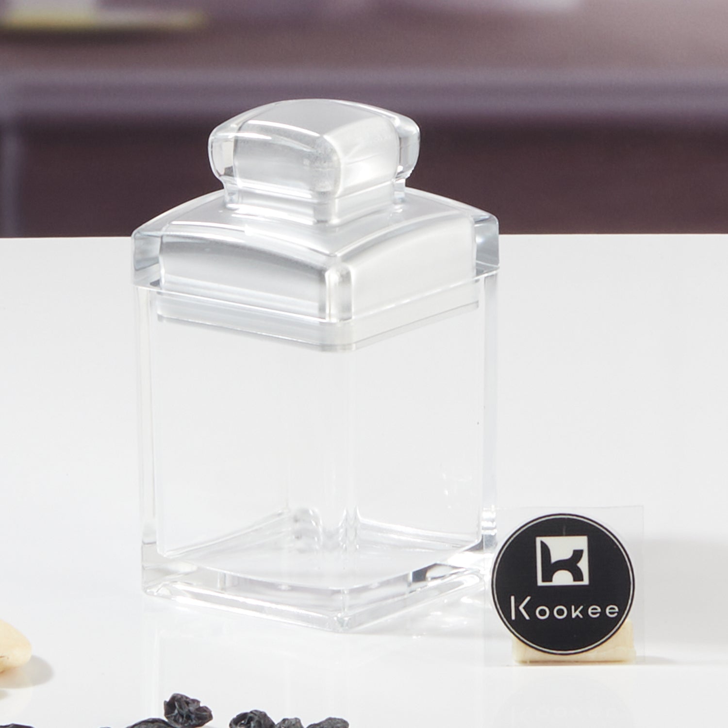 Acrylic Airtight Canister Jar & Container for Kitchen (Pack of 1) (11251)