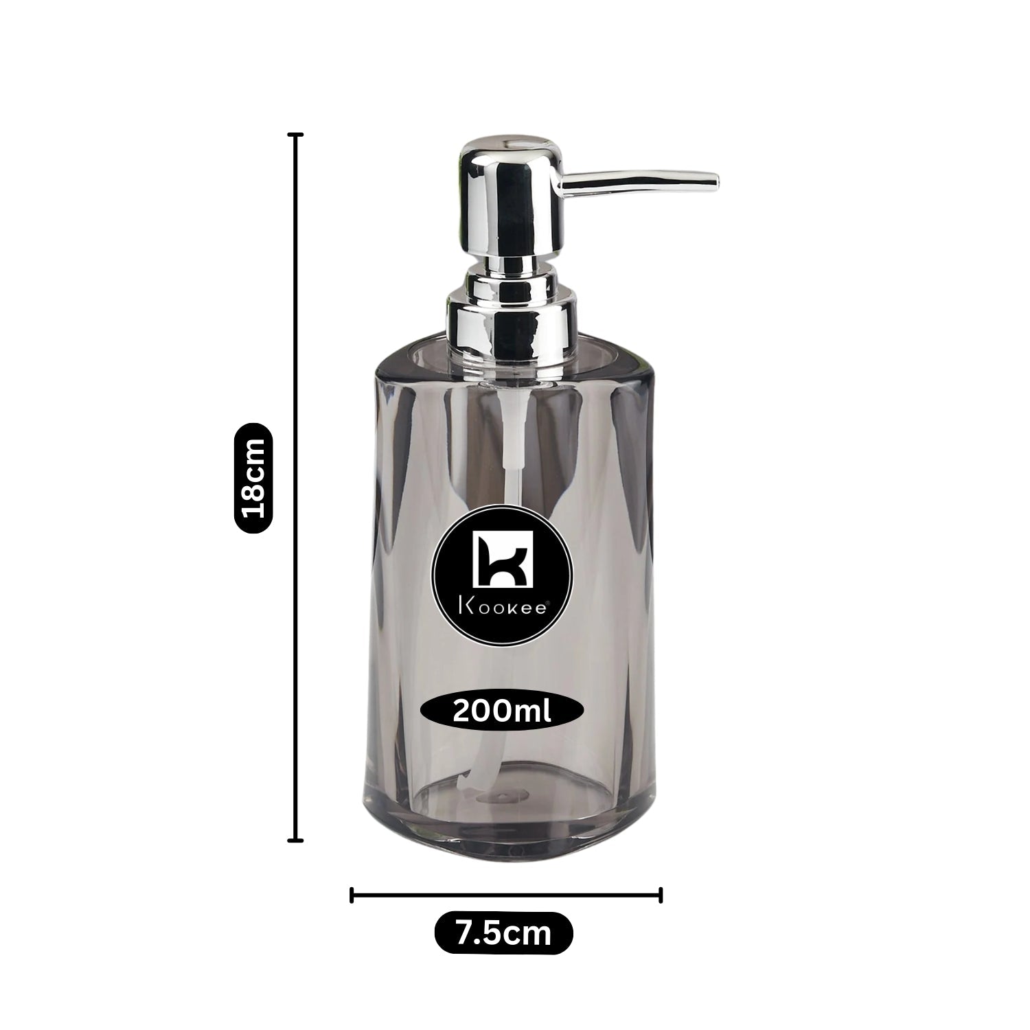 Acrylic Soap Dispenser for Bathroom handwash (11253)