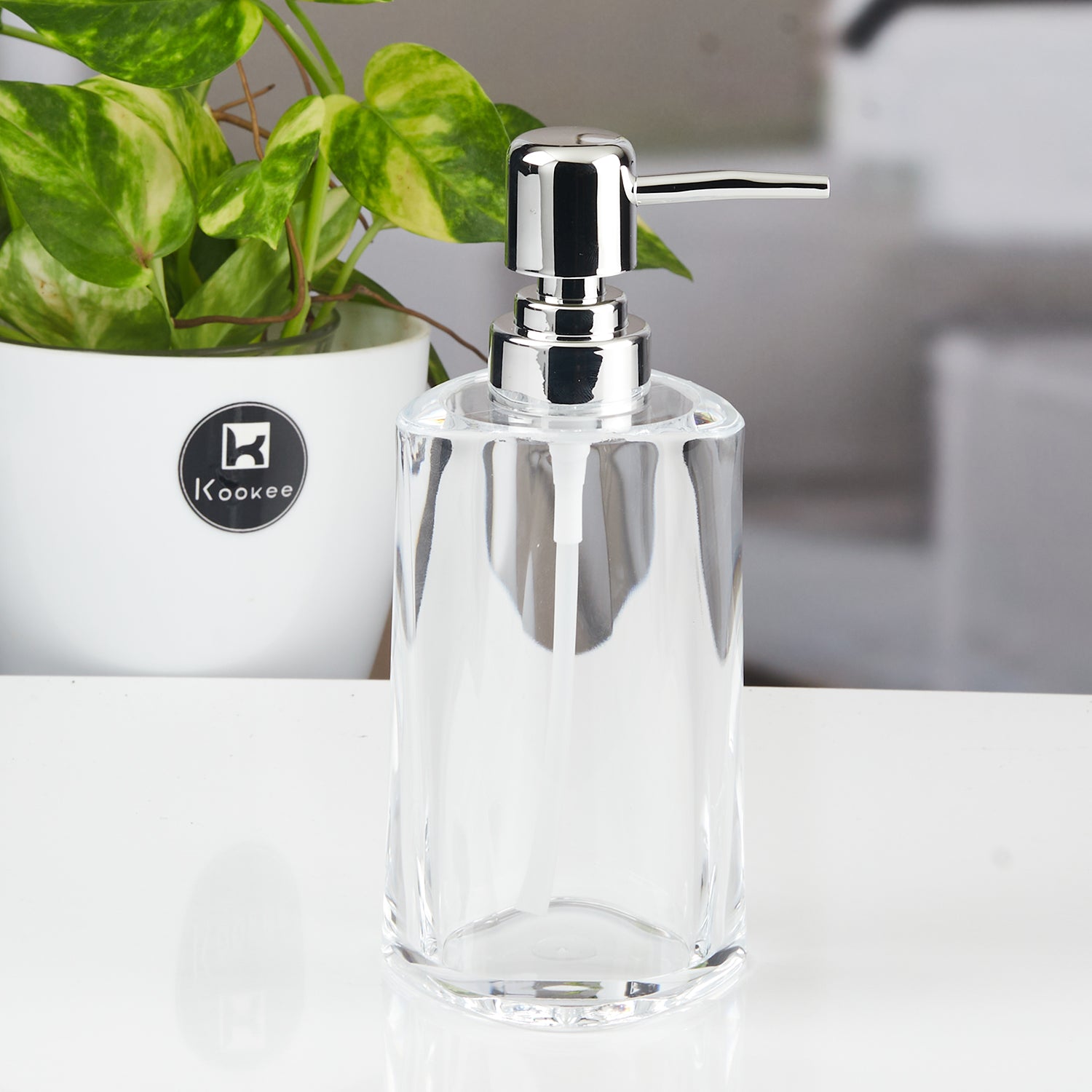 Acrylic Soap Dispenser for Bathroom handwash (11255)