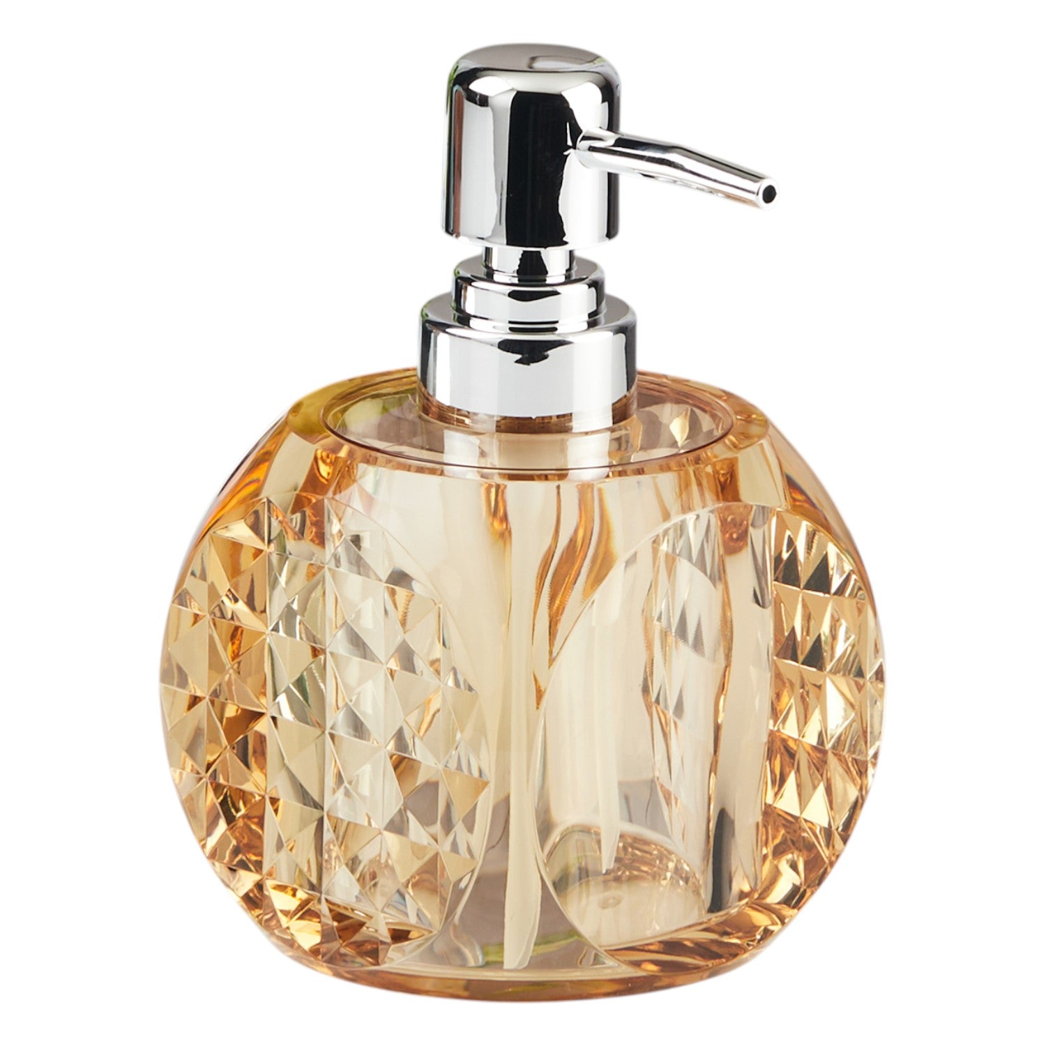 Kookee Acrylic Soap Dispensers, Brown, ART11257
