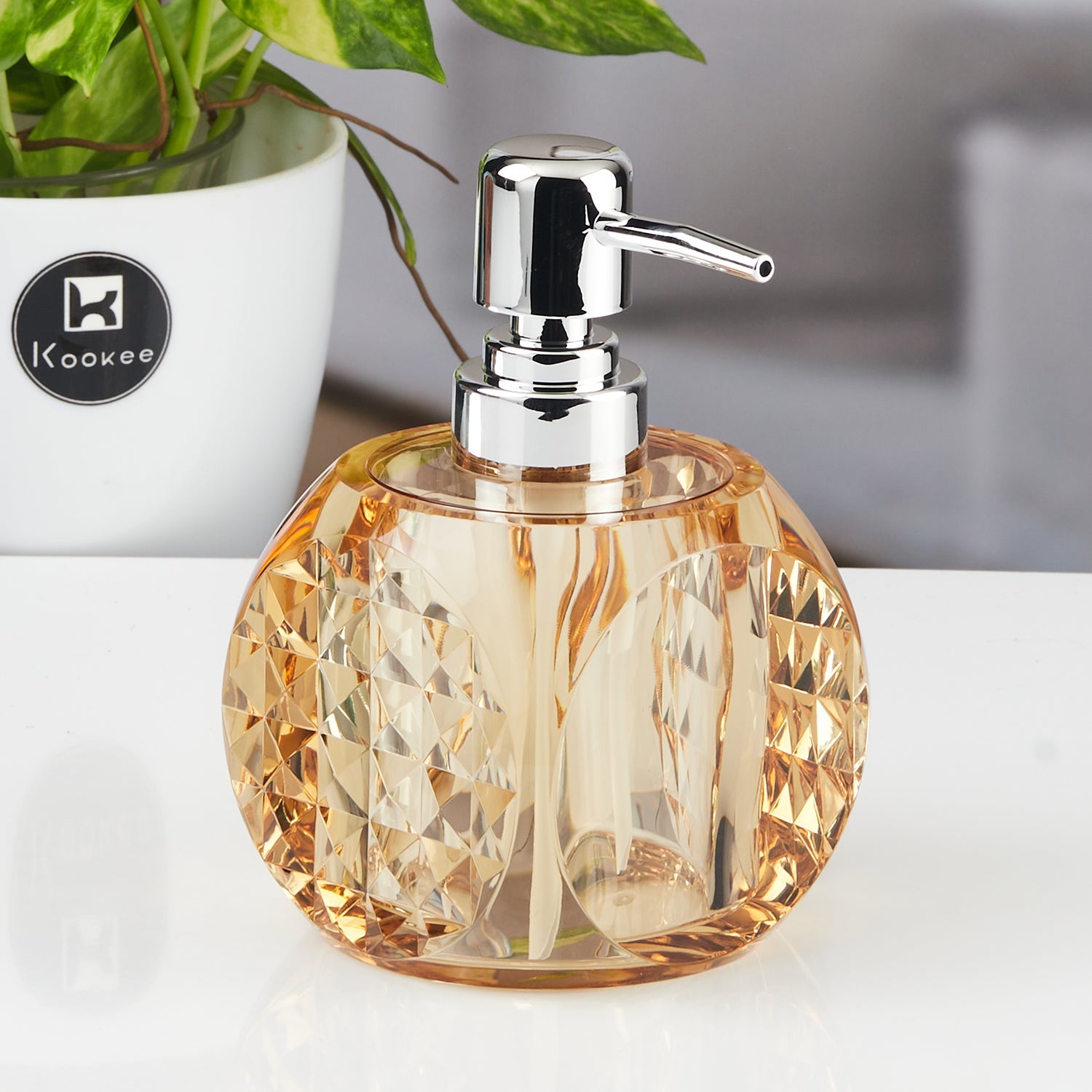 Acrylic Soap Dispenser for Bathroom handwash (11256)