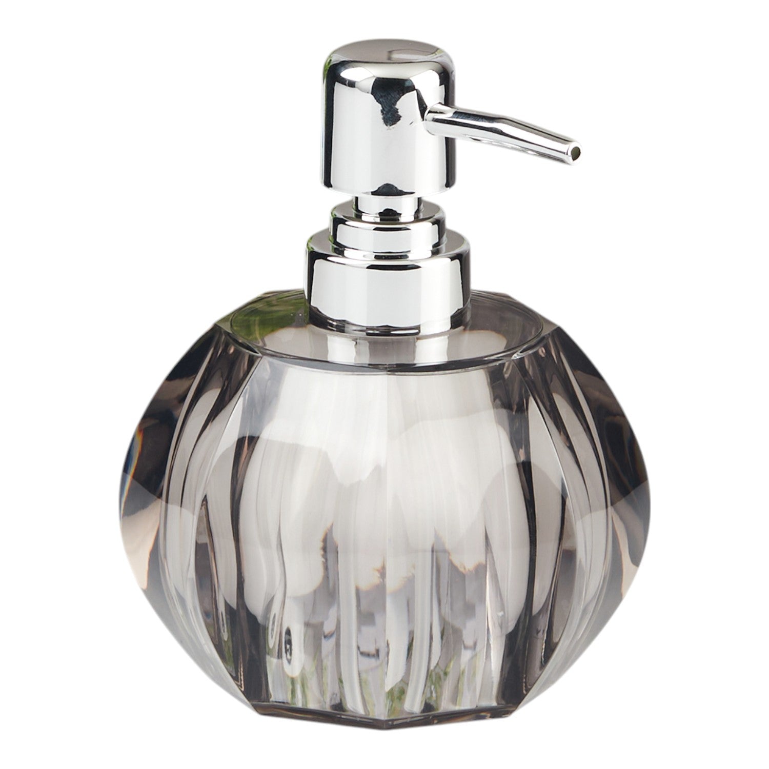 Kookee Acrylic Soap Dispensers, Grey, ART11261