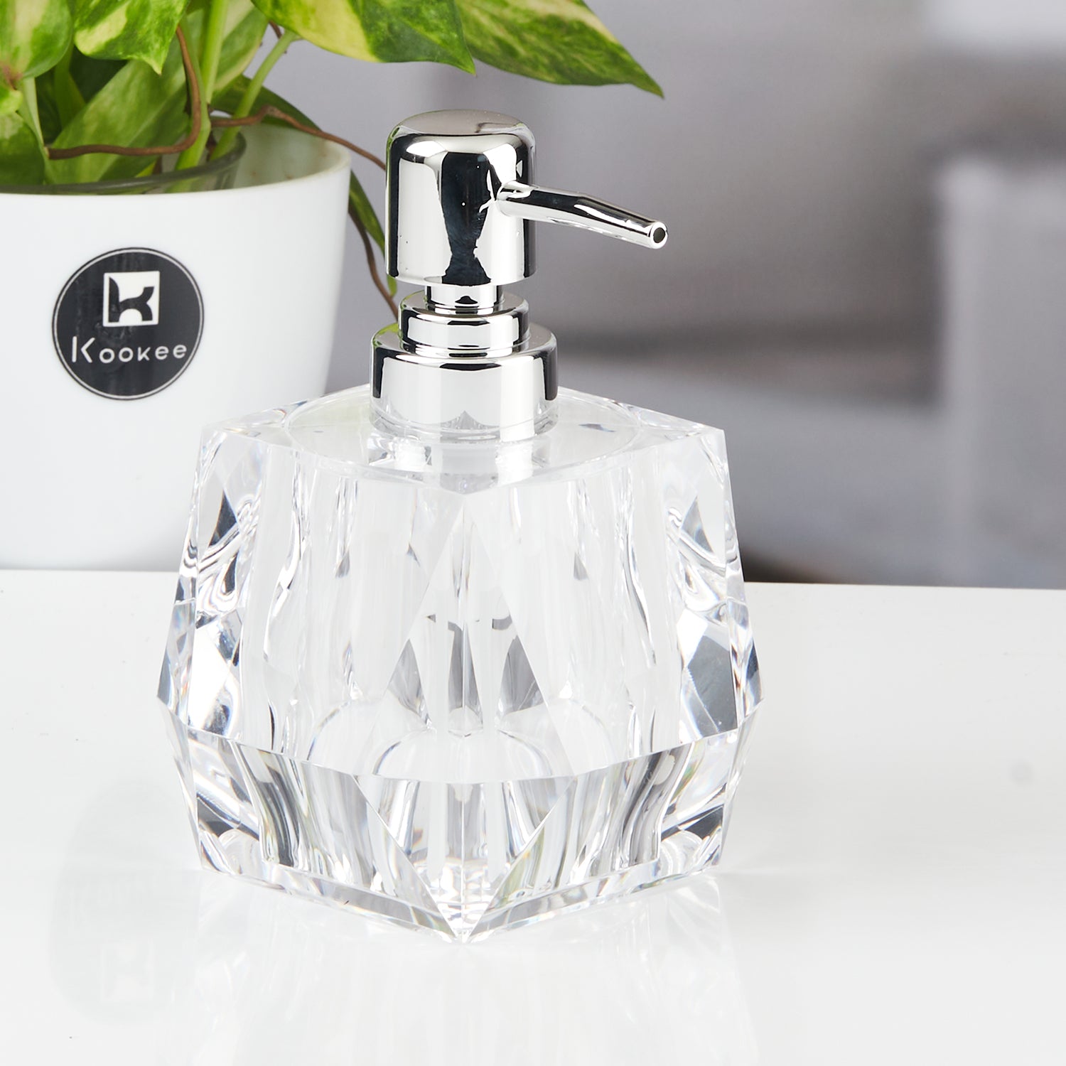 Acrylic Soap Dispenser for Bathroom handwash (11262)