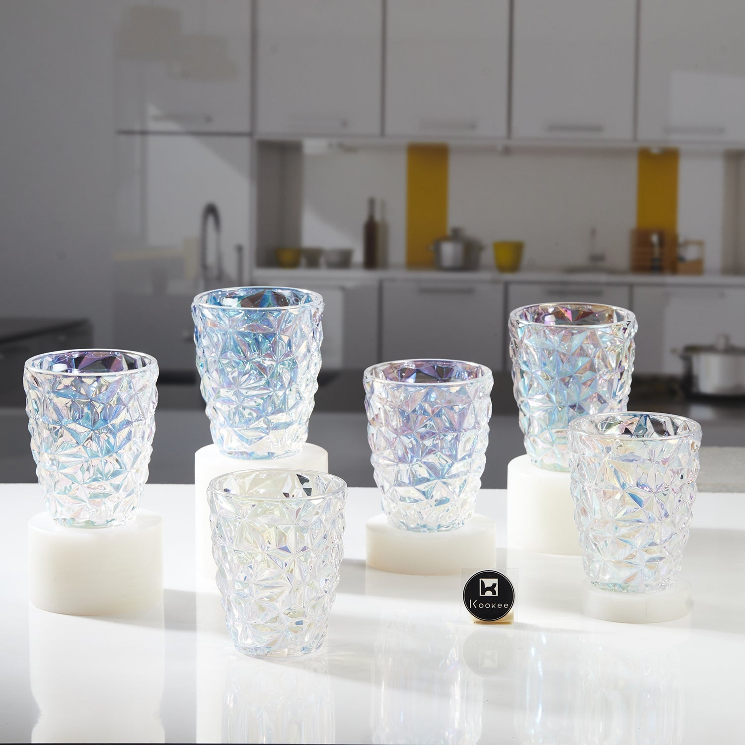 Crystal Drinking Glasses (Set of 6) 250ml (11764)