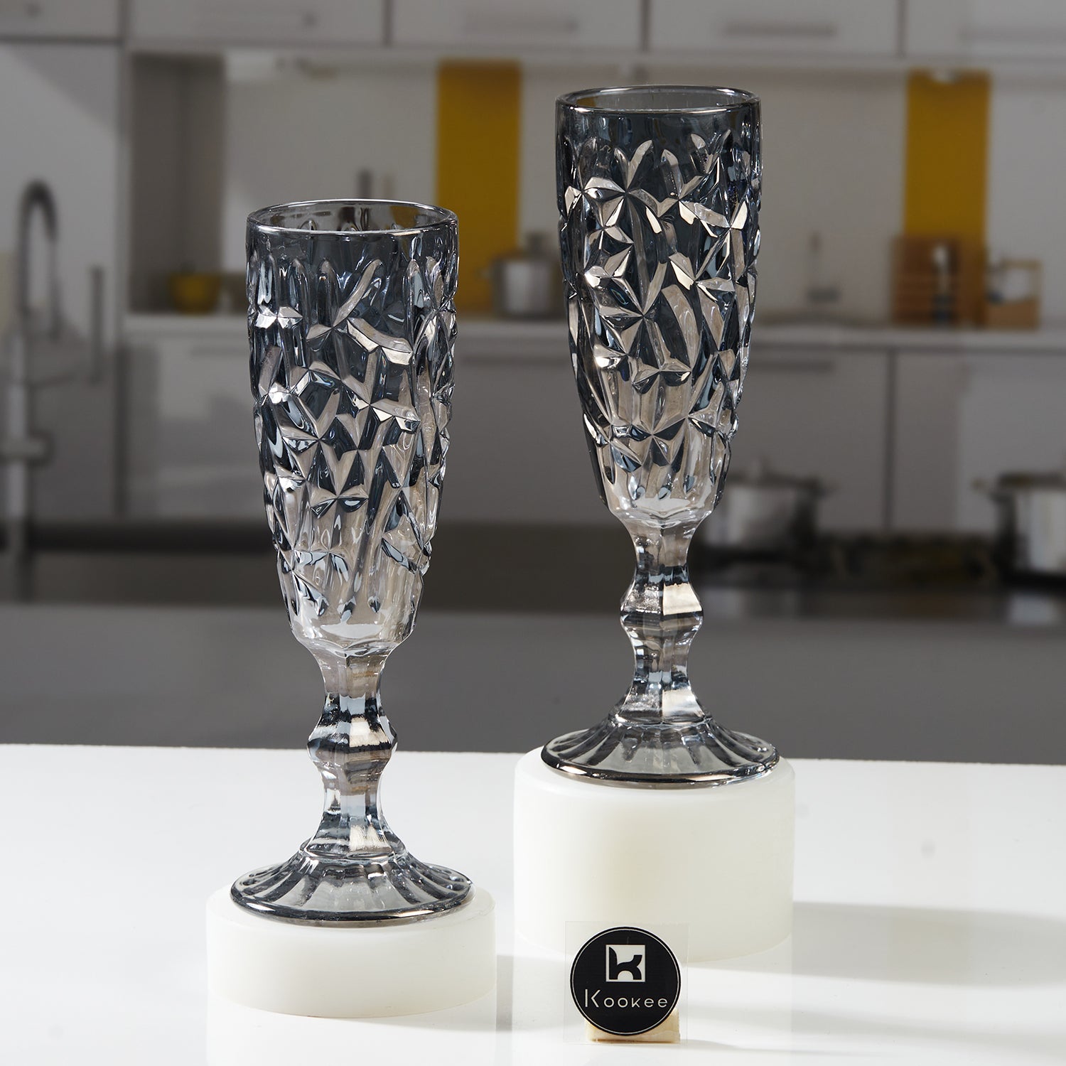 Wine Glasses, Grey, ART11686
