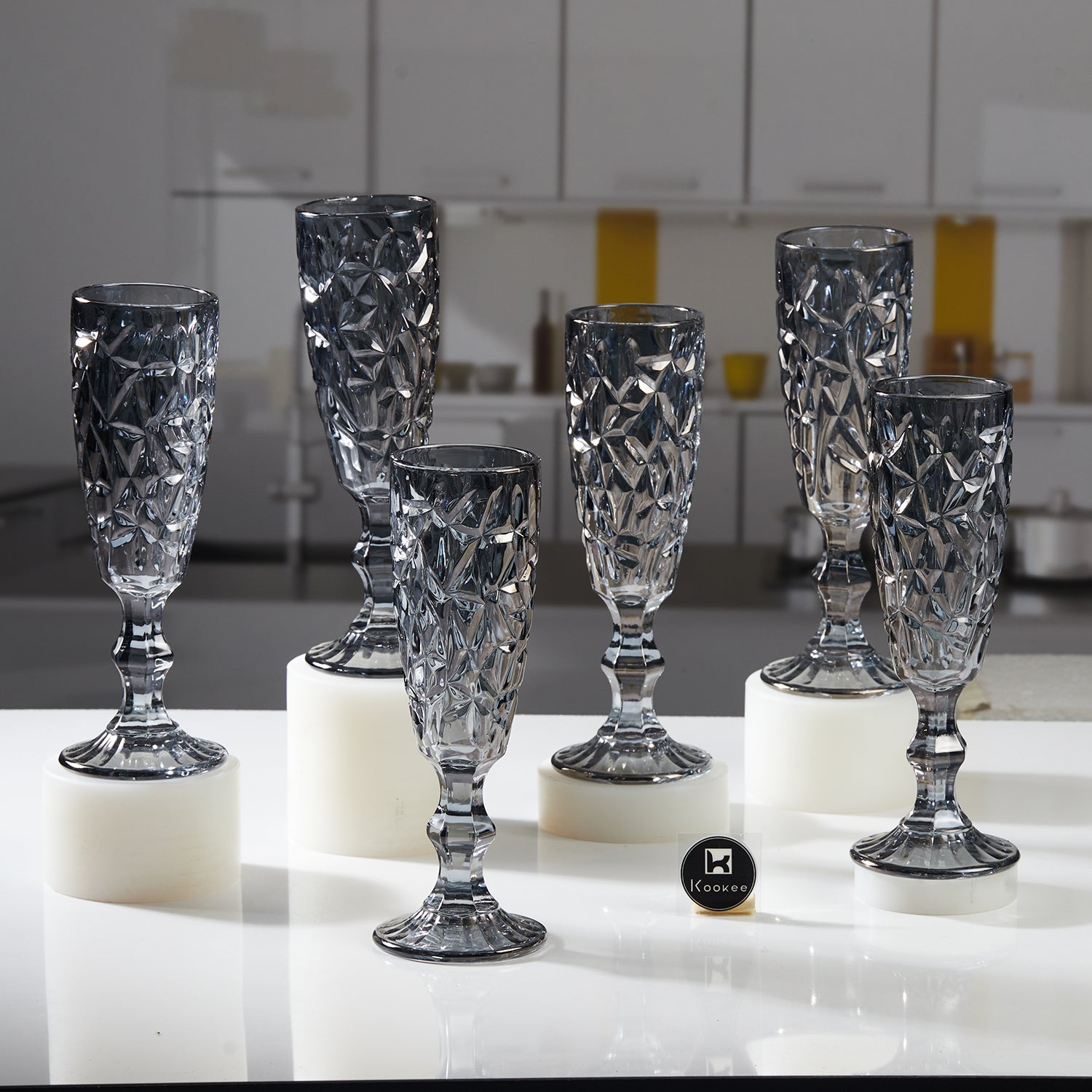 Wine Glasses, Grey, ART11778