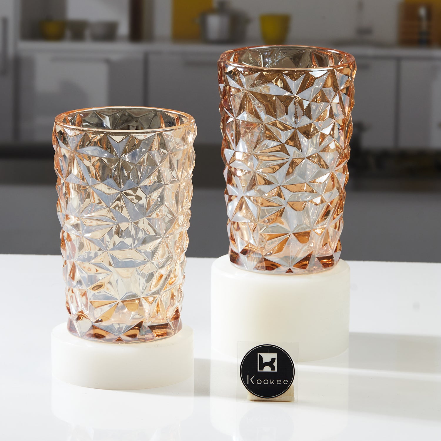 Water & Juice Glasses, Gold, ART11681