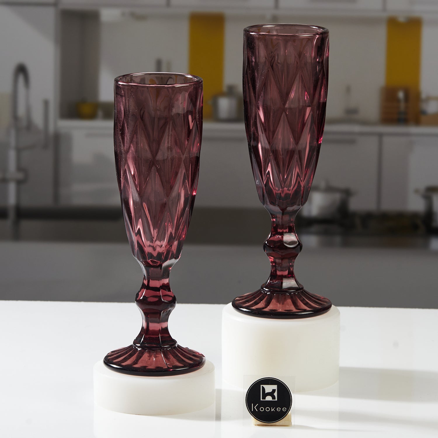 Wine Glasses, Pink, ART11658