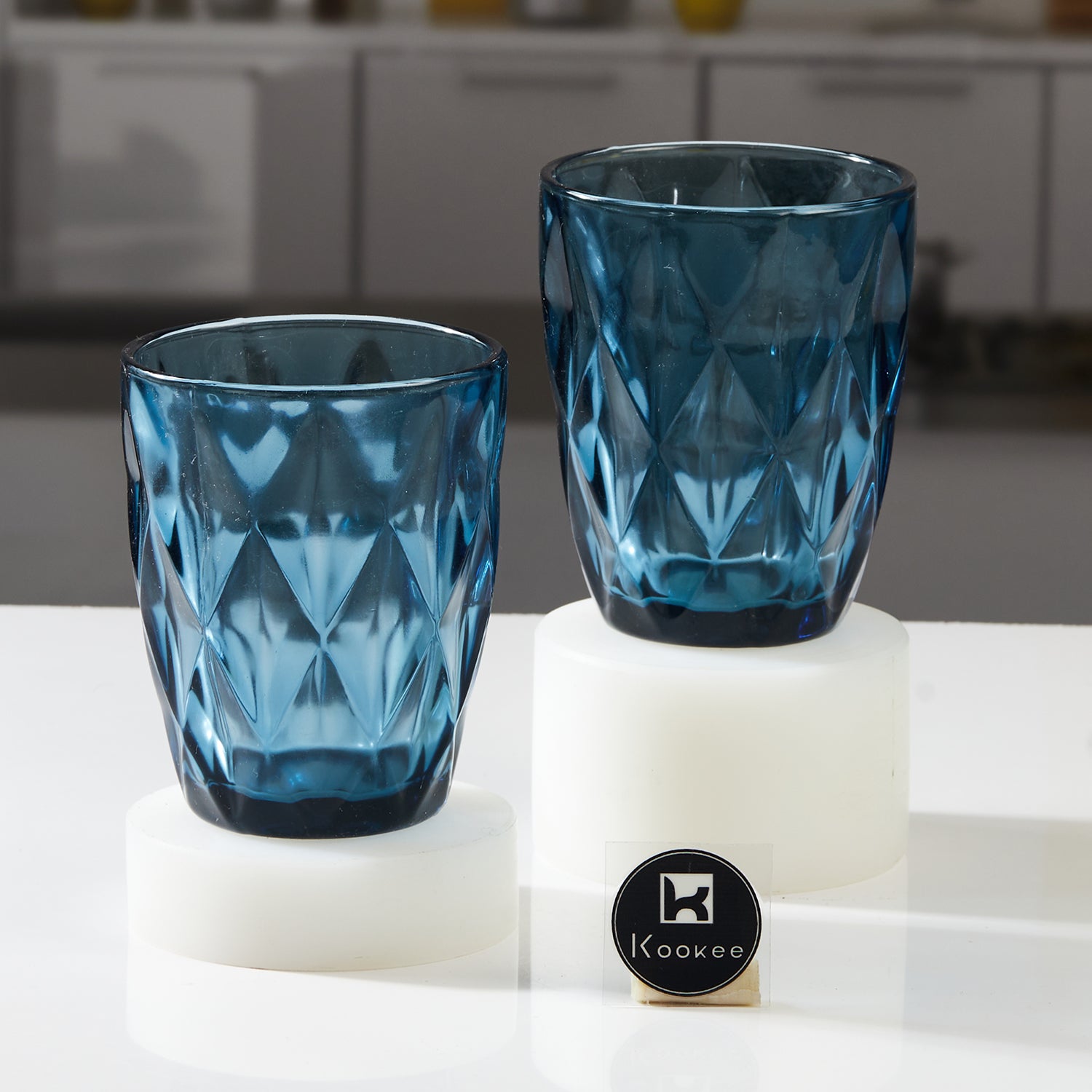 Water & Juice Glasses, Blue, ART11651