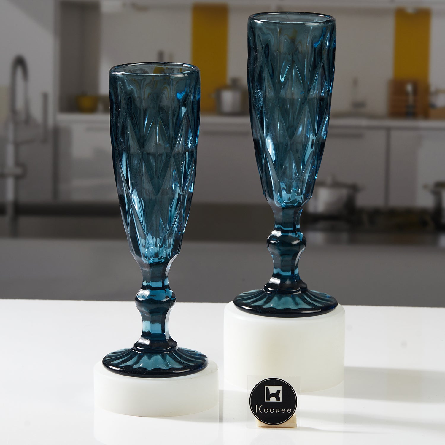 Wine Glasses, Blue, ART11659