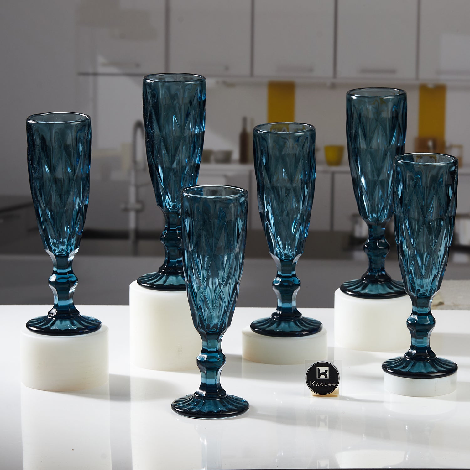 Wine Glasses, Blue, ART11751