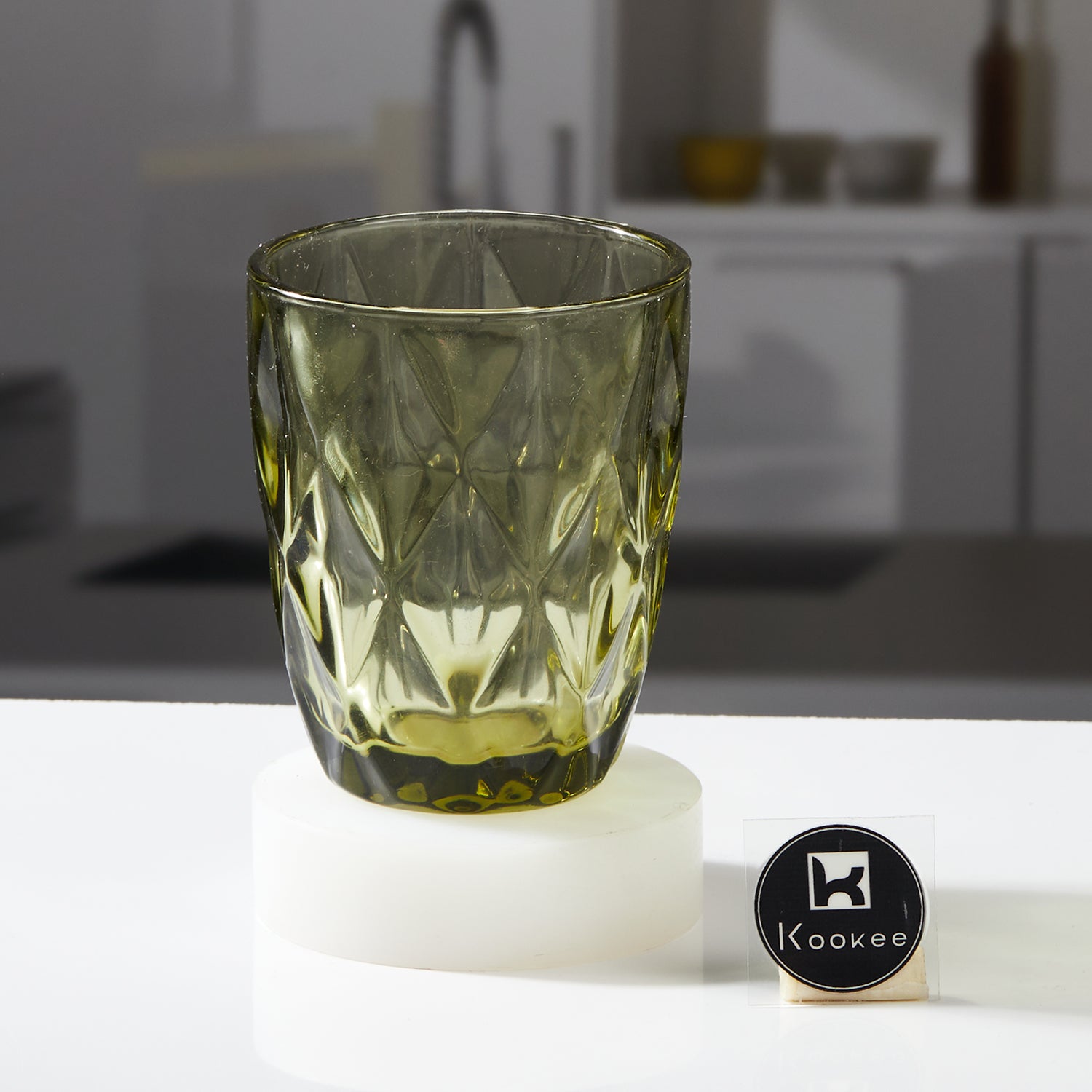 Water & Juice Glasses, Green, ART11294