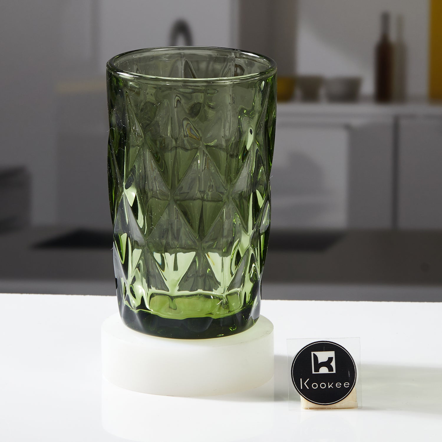 Water & Juice Glasses, Green, ART11295
