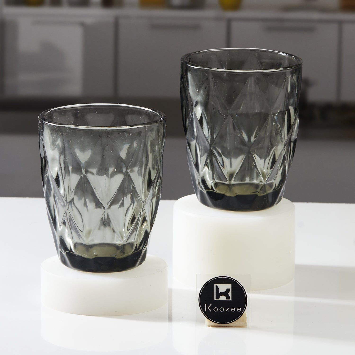 Water & Juice Glasses, Grey, ART11653