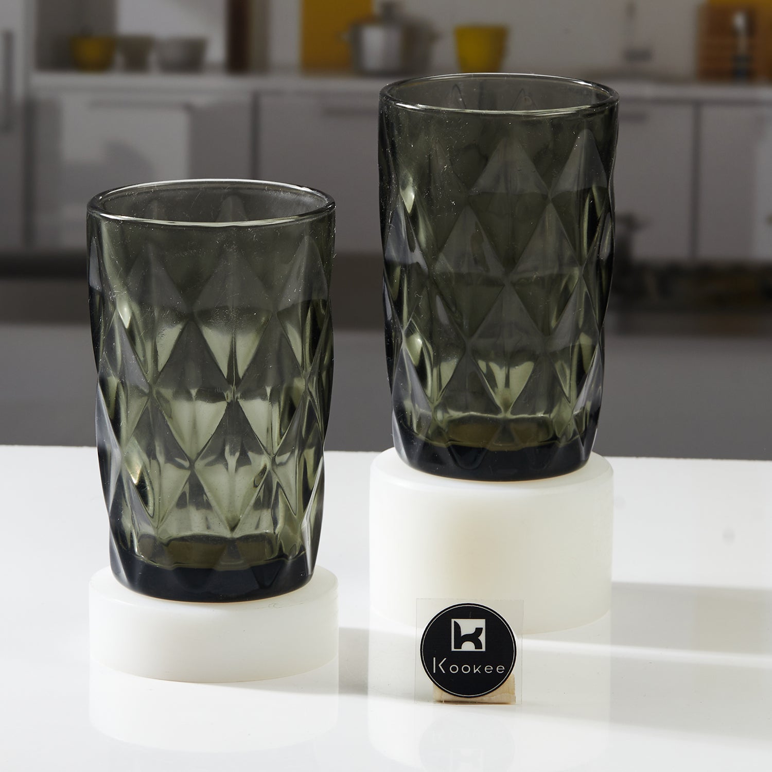 Water & Juice Glasses, Grey, ART11657
