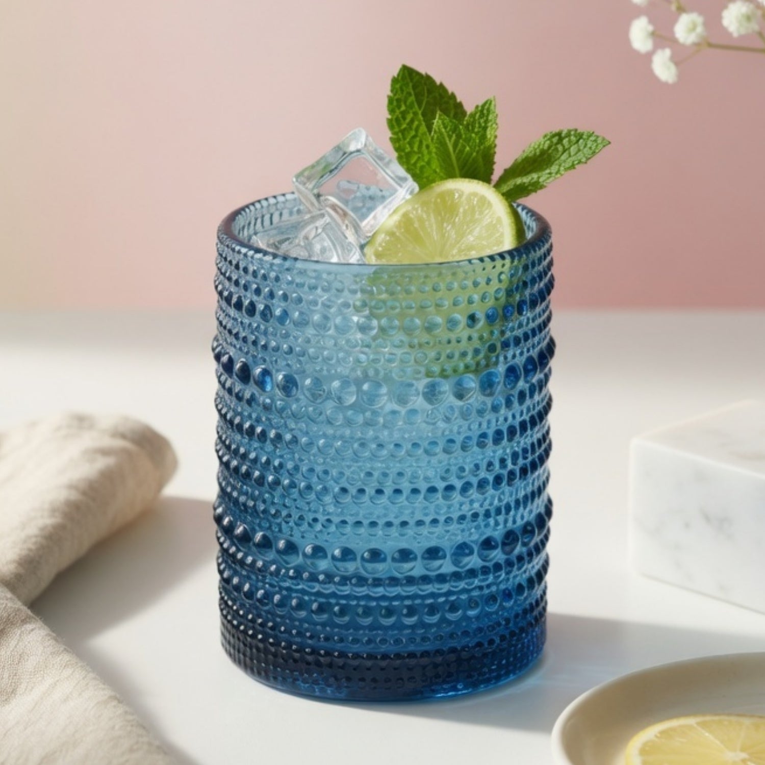 Whiskey Glasses, Blue, ART11302