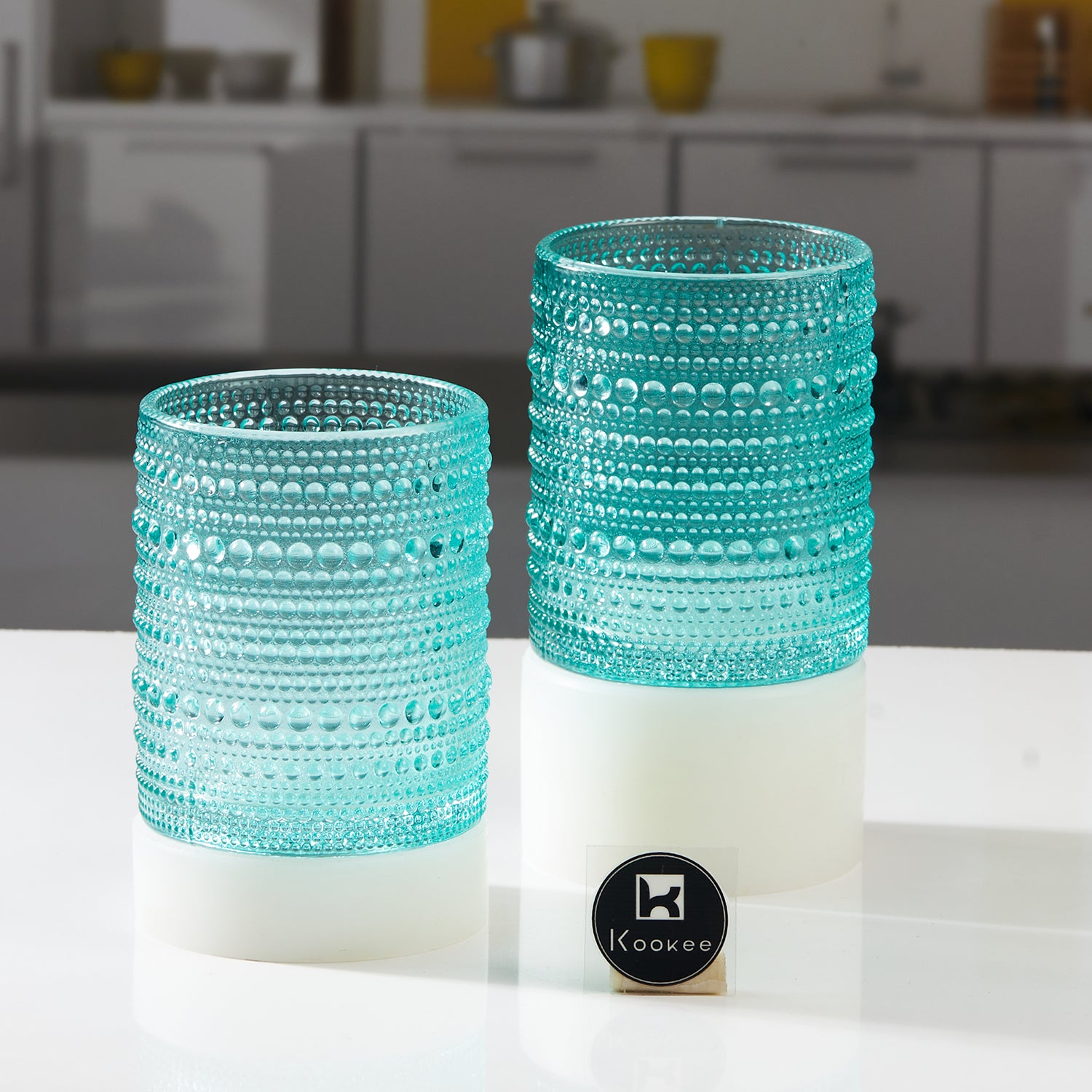 Whiskey Glasses, Blue, ART11670