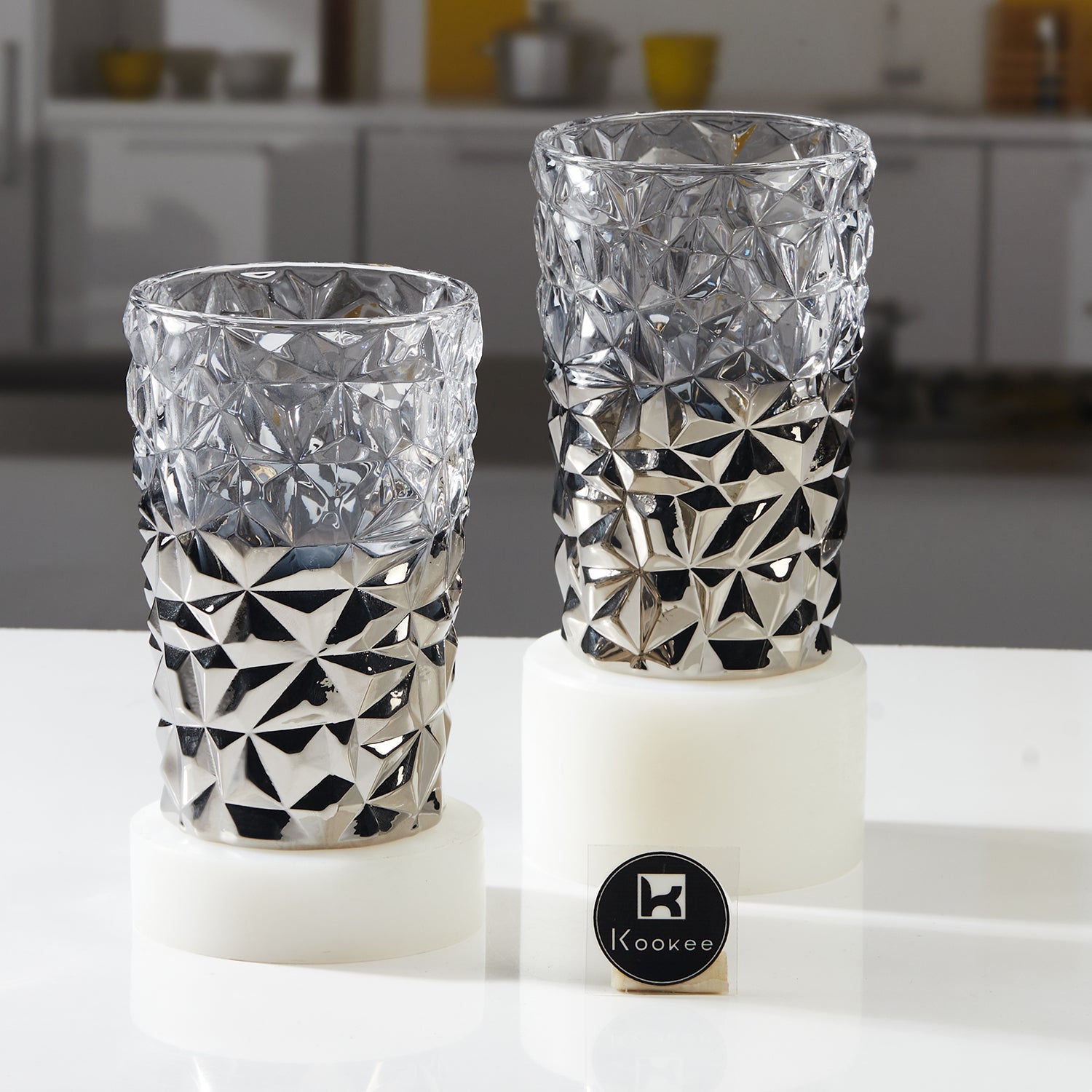 Water & Juice Glasses, Grey, ART11682