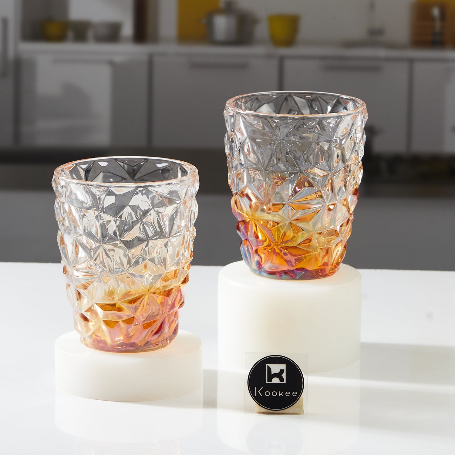 Water & Juice Glasses, Gold, ART11677