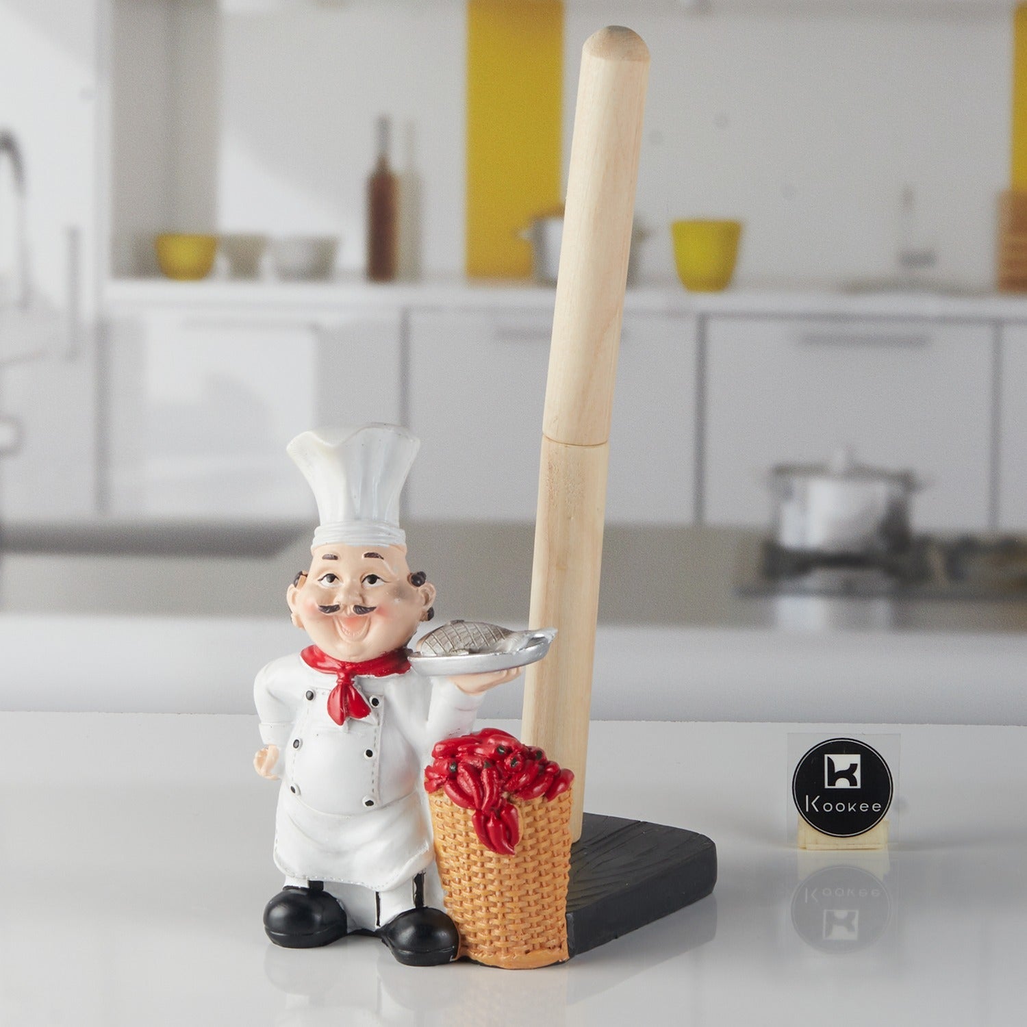 Polyresin Chef Series Tissue Roll Holder & Dispenser (11388)