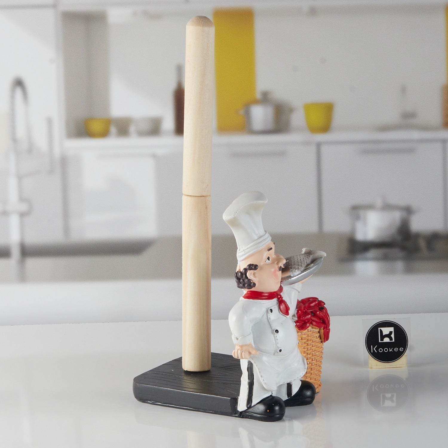 Polyresin Chef Series Tissue Roll Holder & Dispenser (11388)