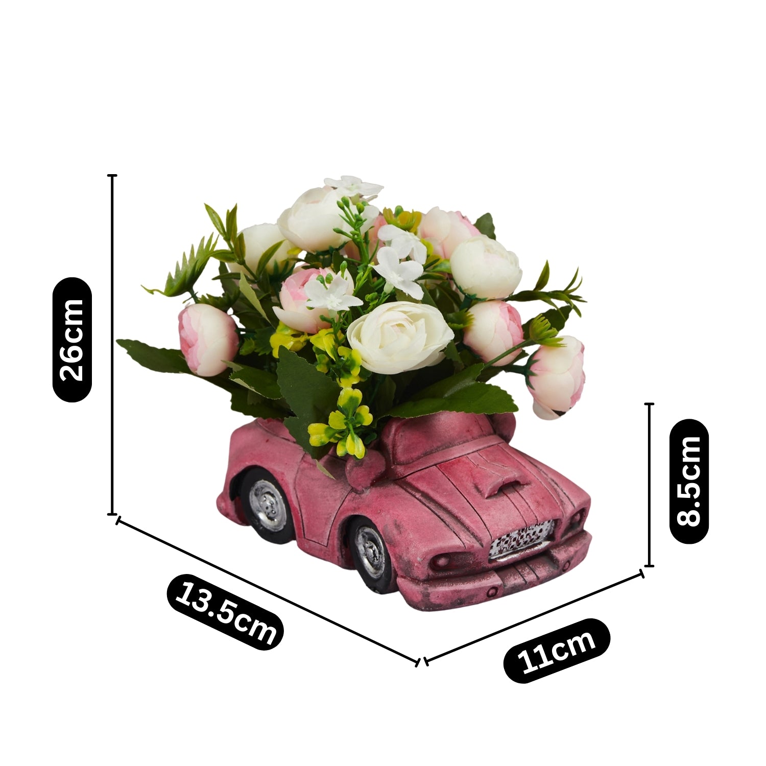 Kookee Artificial Flowers, Pink, ART11454