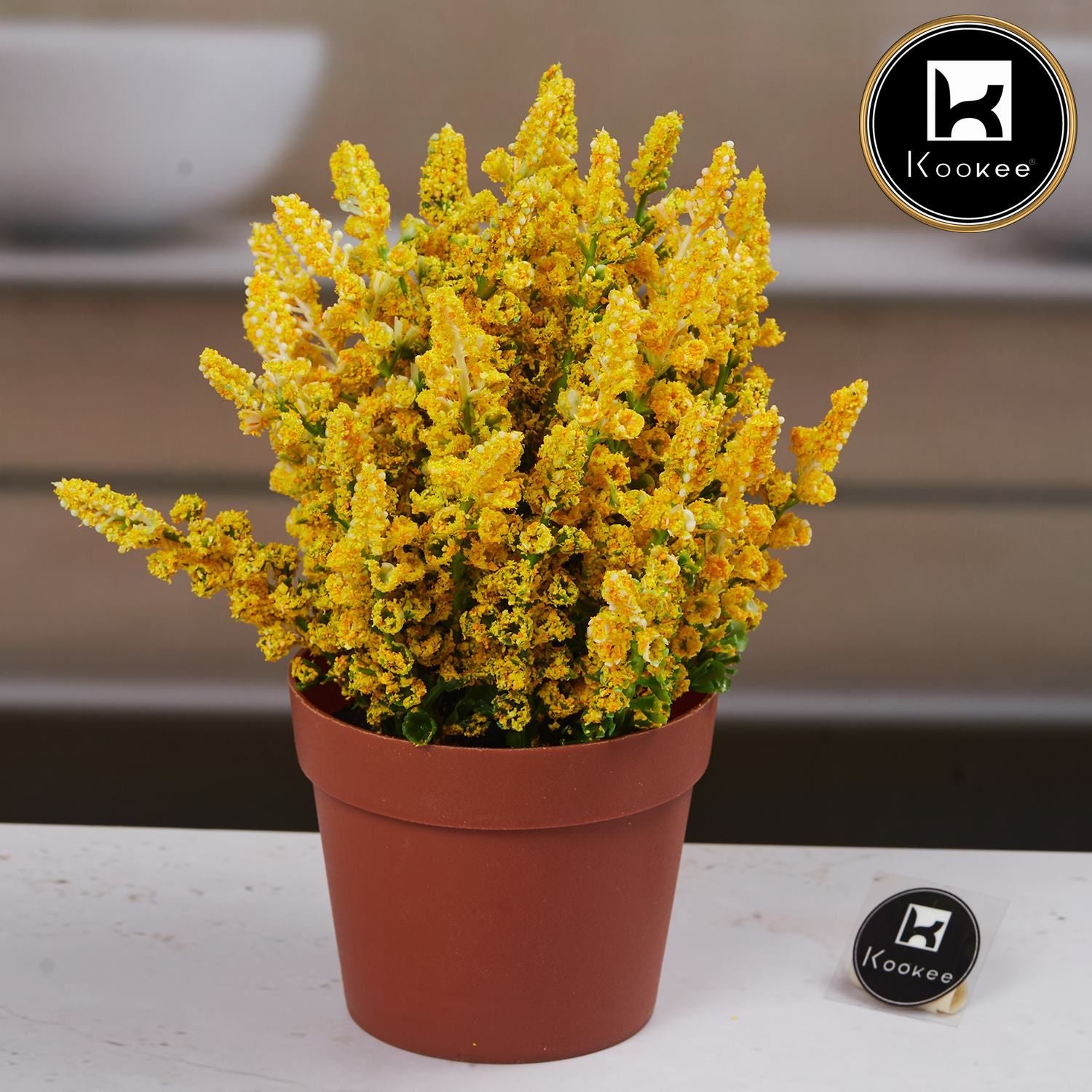 Kookee Artificial Plants, Brown, ART11484