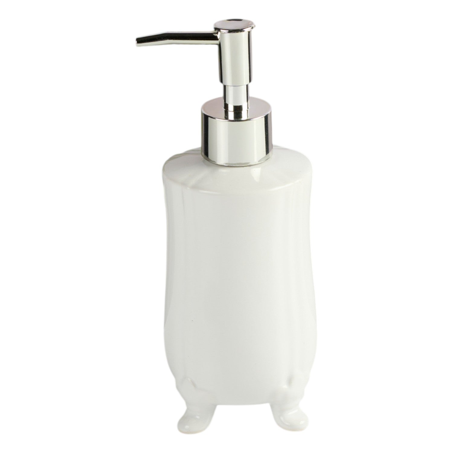 Kookee Ceramic Soap Dispensers, White, ART11576