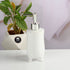Ceramic Soap Dispenser for handwash for Bathroom, Black, (Set of 1)  (11575)