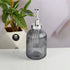 Glass Soap Dispenser for handwash, Grey (Set of 1) (11581)