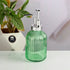 Glass Soap Dispenser for handwash, Green (Set of 1) (11584)